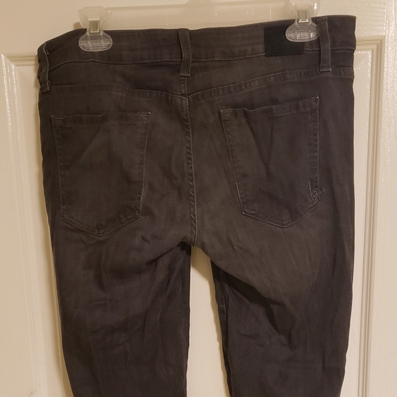 Dark Grey Skinny Jeans Size 29 by Bebe. - Picture 6 of 7